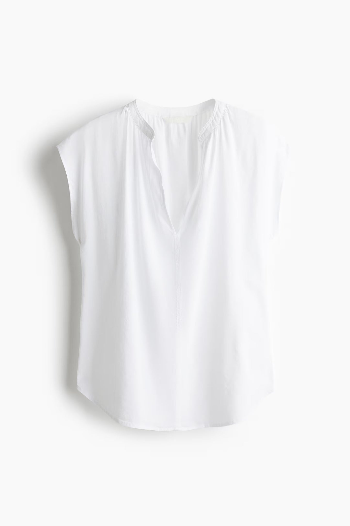 Gizem Simple V Neck Top