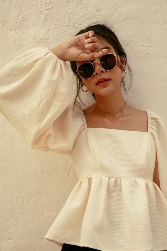 Collarless Womens Regular Top