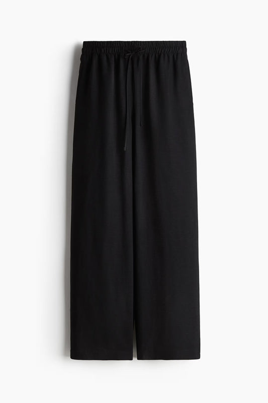 Linen-black trouse